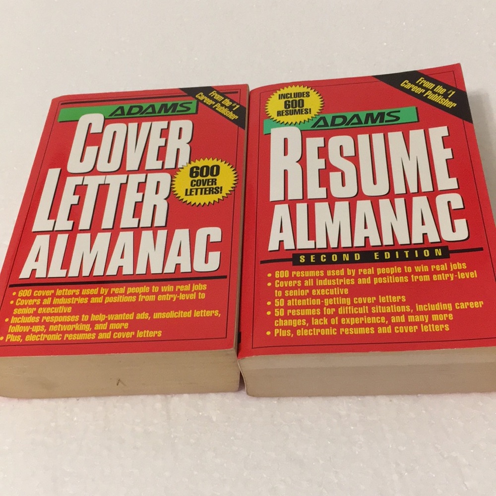 ADAMS COVER LETTER ALMANAC & RESUME ALMANAC